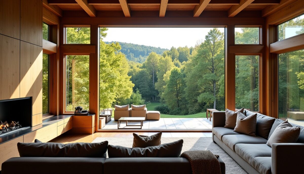 Long Trail House à Stratton : l’alliance parfaite entre confort moderne et immersion en pleine nature