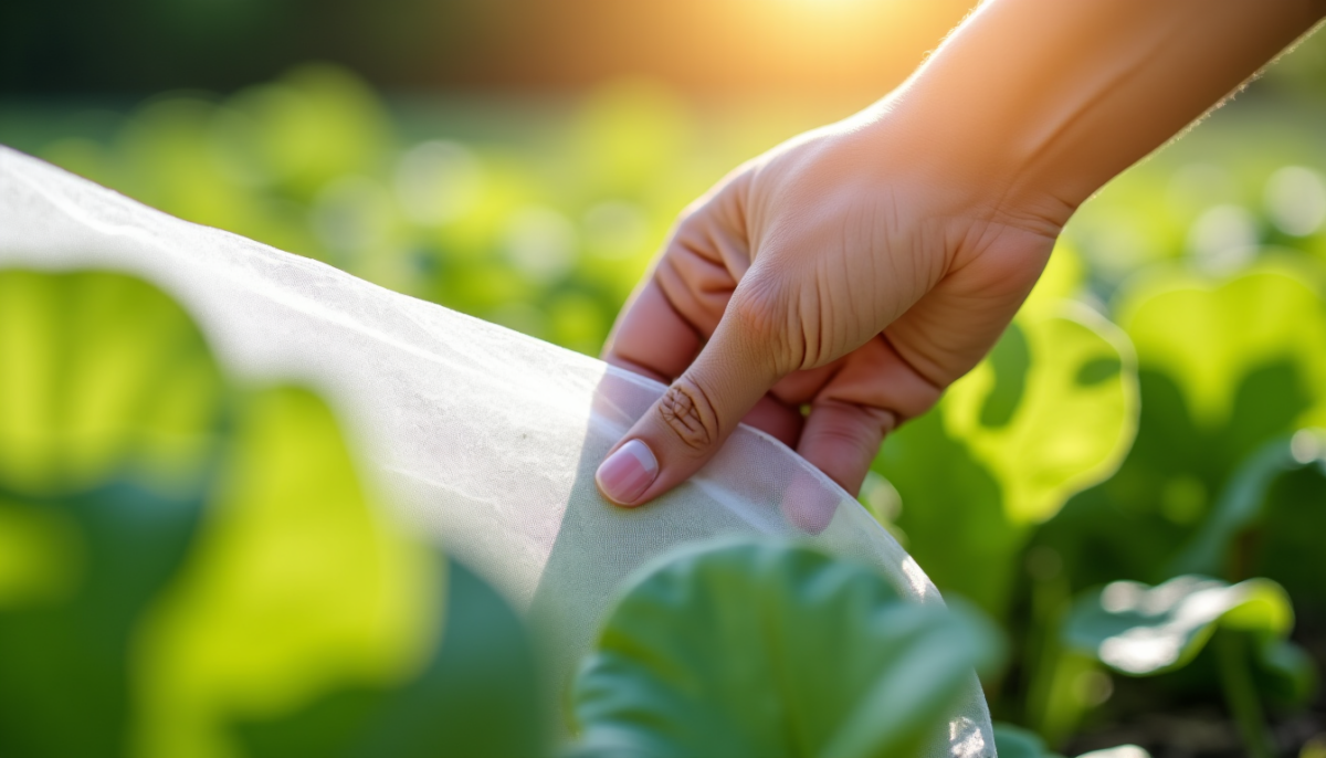 Filet anti-insectes ou voile de forçage : quelle protection choisir ? Filet anti-insectes ou voile de forçage : quelle protection choisir ?